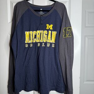 Michigan Go Blue Long Sleeve